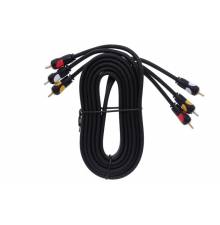 Cáp video 3RCA 2m Xmobile DS151-TB