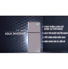 Tủ lạnh Aqua Inverter 281 lít AQR-I287BN PS