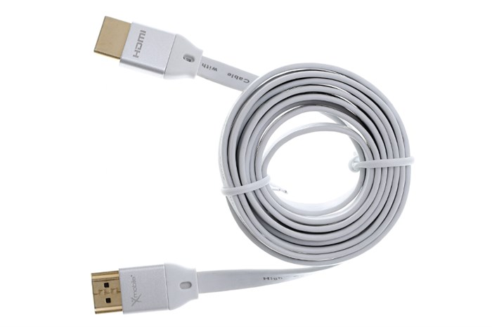 Cáp HDMI 2.0 Dẹt Vỏ Nhôm 2.0m Xmobile DS137-2TB